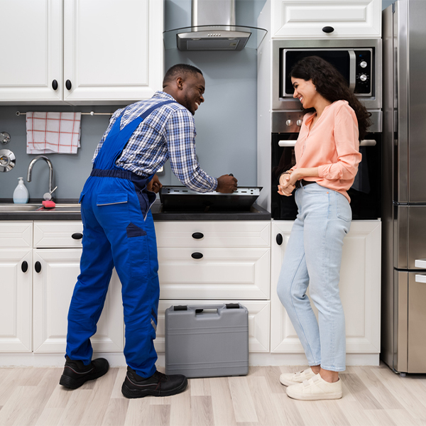 can you provide an estimate for cooktop repair before beginning any work in Old Brownsboro Place